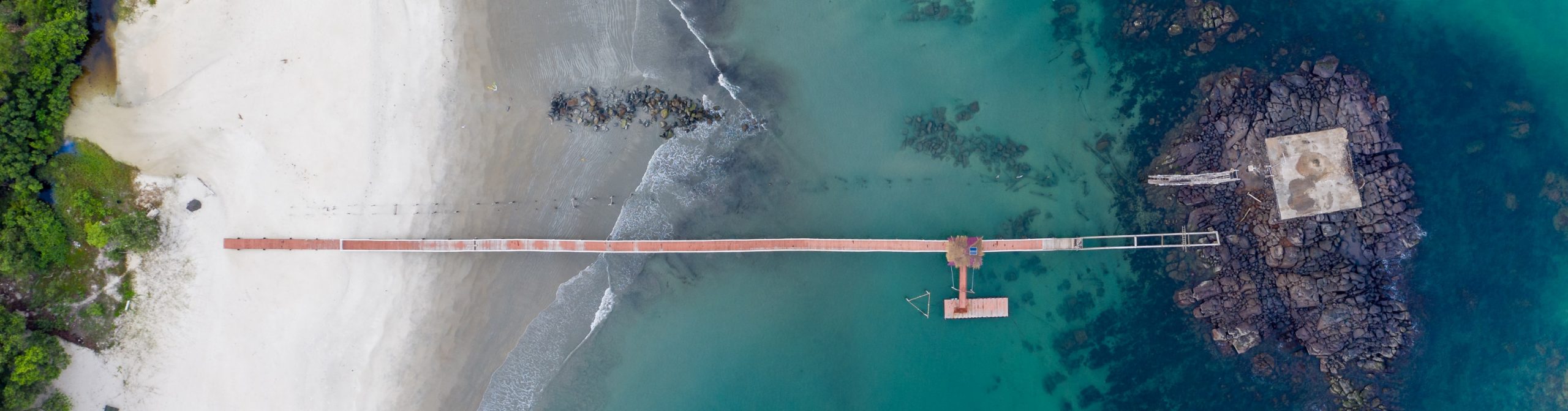 The beach in Sierra Leone