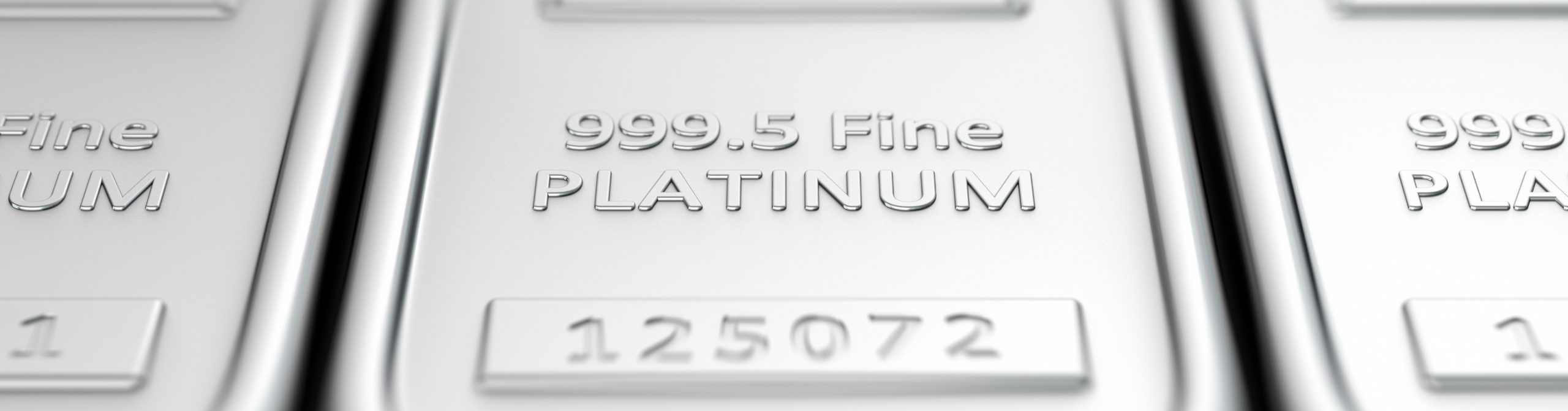 Platinum bars 1000 grams pure platinum
