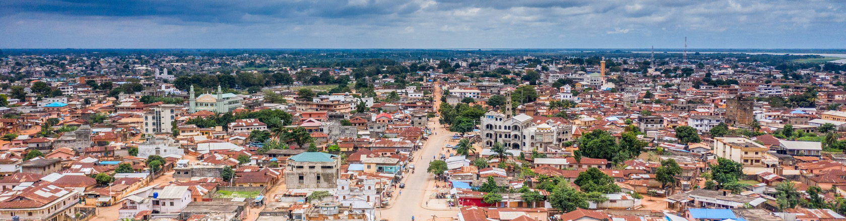 Benin skyline