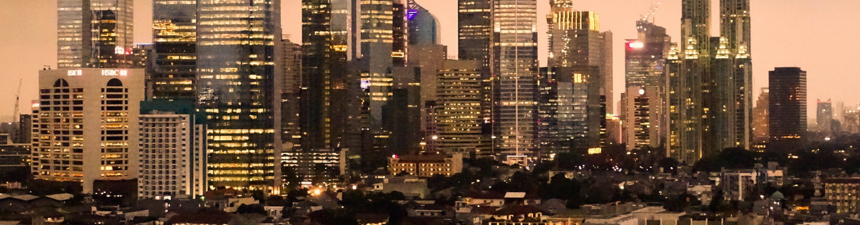 Indonesia skyline