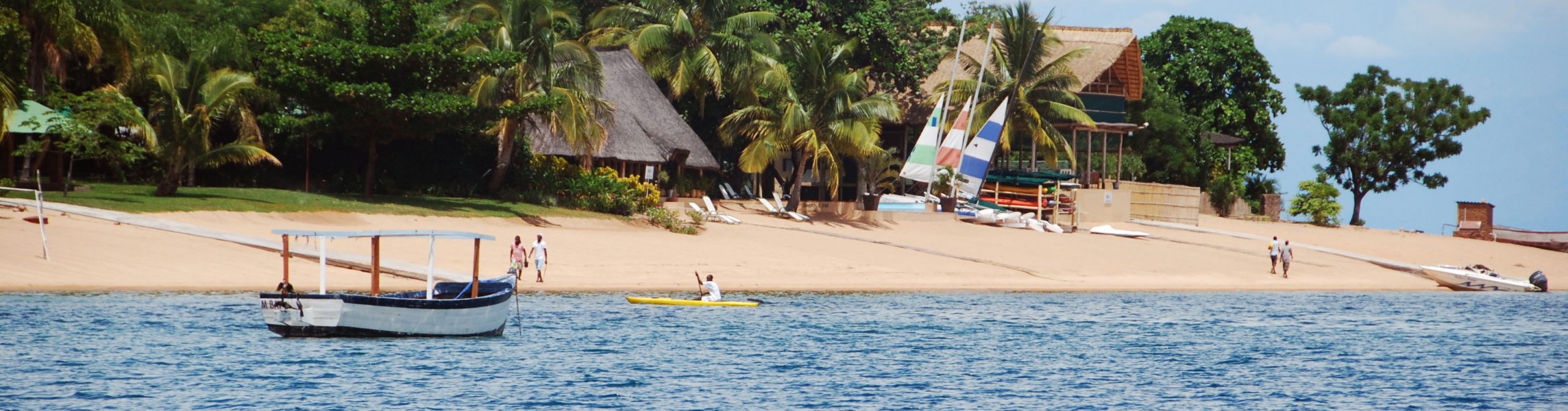 A beach in Malawi